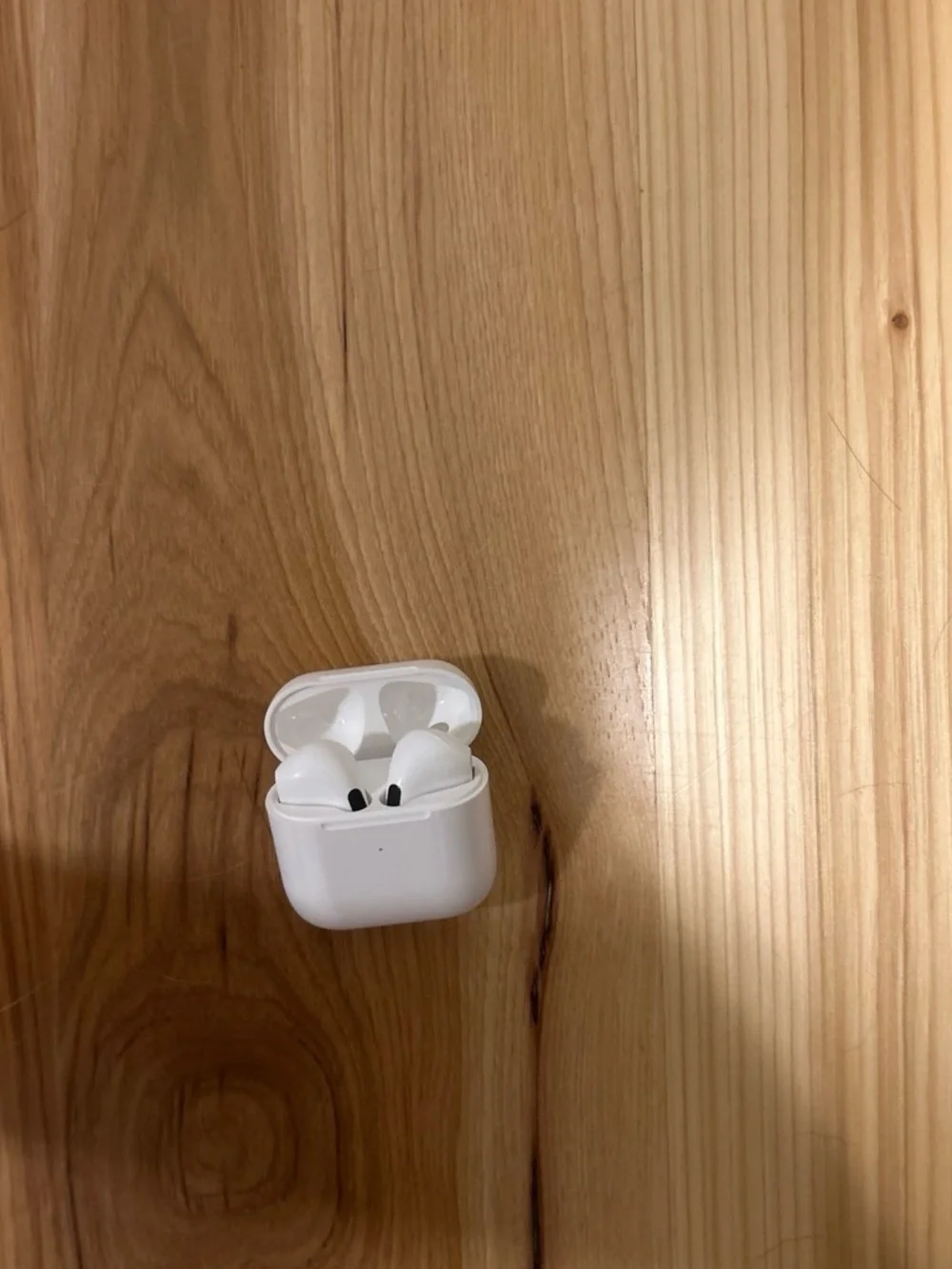 Apple White Earbuds in Charging Case